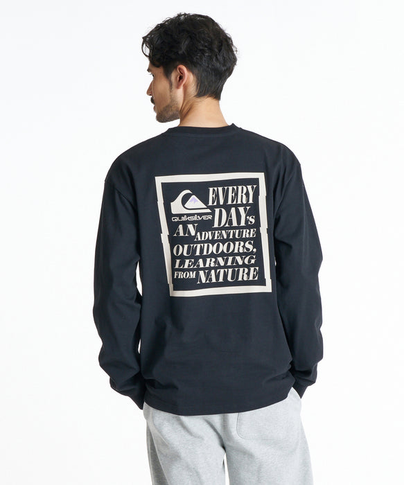 QUIKSILVER メンズ NATURE BOX LT ロンT 【2026年秋冬モデル】 BLK / XL