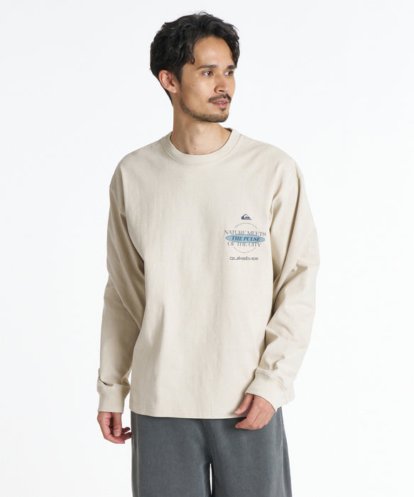 QUIKSILVER メンズ QS MEETS LT ロンT 【2026年秋冬モデル】 BGE / XL