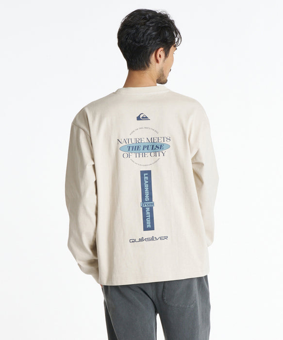 QUIKSILVER メンズ QS MEETS LT ロンT 【2026年秋冬モデル】 BGE / XL
