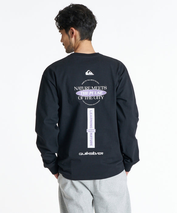 QUIKSILVER メンズ QS MEETS LT ロンT 【2026年秋冬モデル】 BLK / XL