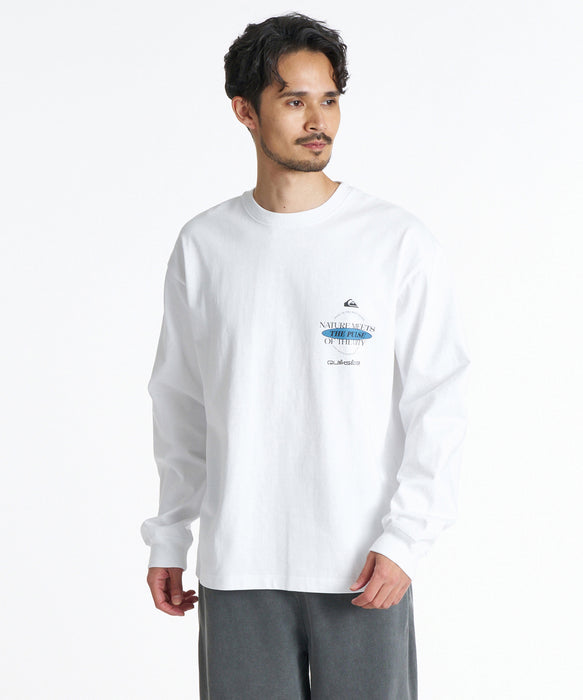 QUIKSILVER メンズ QS MEETS LT ロンT 【2026年秋冬モデル】 WHT / XL