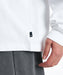 QUIKSILVER メンズ QS MEETS LT ロンT 【2026年秋冬モデル】 WHT / XL