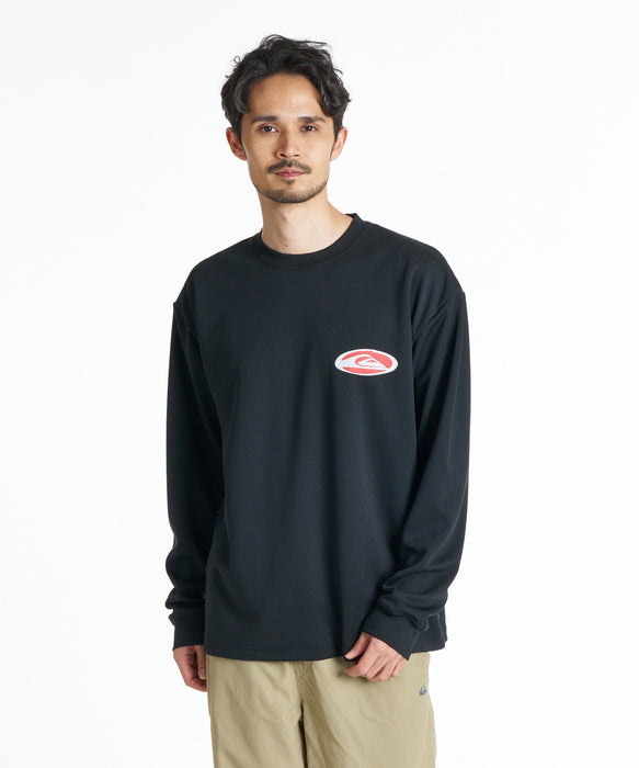 QUIKSILVER メンズ HARBOR LT ロンT 【2026年秋冬モデル】 BLK / XL