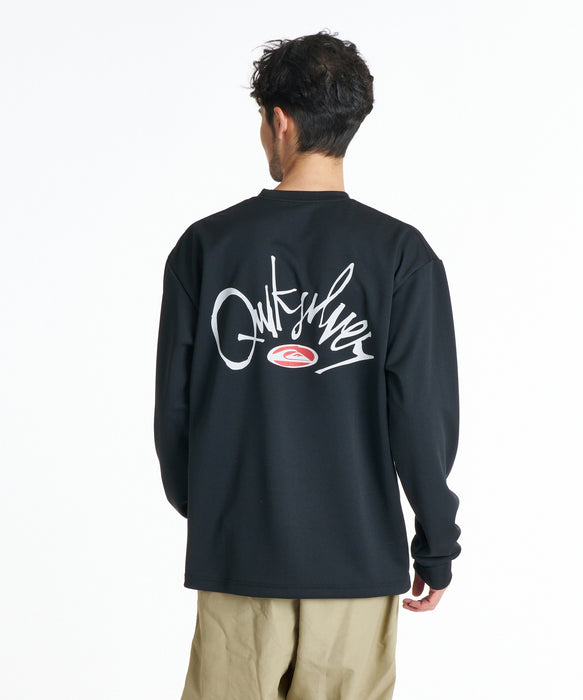 QUIKSILVER メンズ HARBOR LT ロンT 【2026年秋冬モデル】 BLK / XL