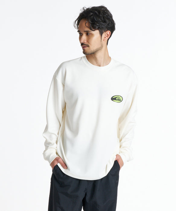 QUIKSILVER メンズ HARBOR LT ロンT 【2026年秋冬モデル】 WHT / XL