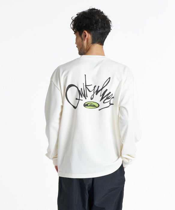 QUIKSILVER メンズ HARBOR LT ロンT 【2026年秋冬モデル】 WHT / XL