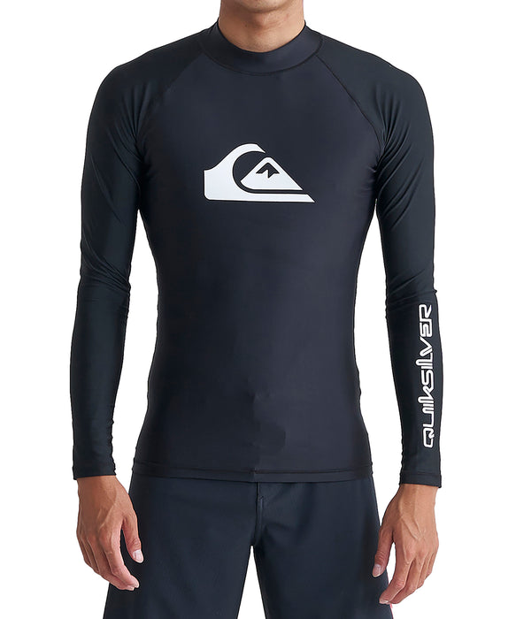 【OUTLET FAMILY SALE】Quiksilver ALL TIME LR ラッシュガード 長袖 メンズ