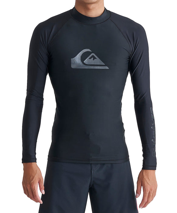 【OUTLET FAMILY SALE】Quiksilver ALL TIME LR ラッシュガード 長袖 メンズ