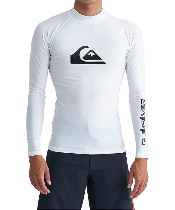 【OUTLET FAMILY SALE】Quiksilver ALL TIME LR ラッシュガード 長袖 メンズ