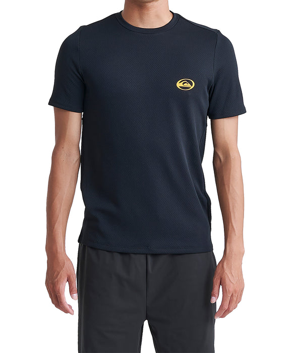 【OUTLET】QUIKSILVER メンズ SATURN SOFT SS 半袖ラッシュガード 速乾 UV CUT UPF 50+