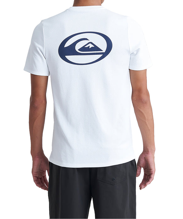 【OUTLET】QUIKSILVER メンズ SATURN SOFT SS 半袖ラッシュガード 速乾 UV CUT UPF 50+