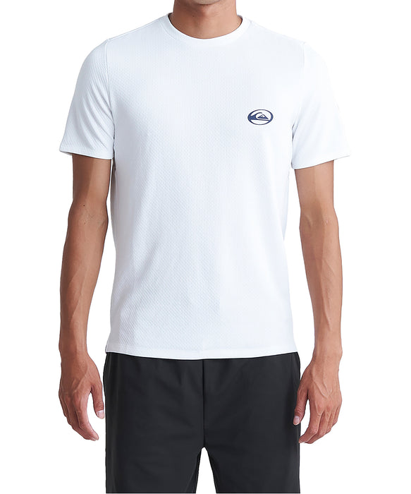 【OUTLET】QUIKSILVER メンズ SATURN SOFT SS 半袖ラッシュガード 速乾 UV CUT UPF 50+