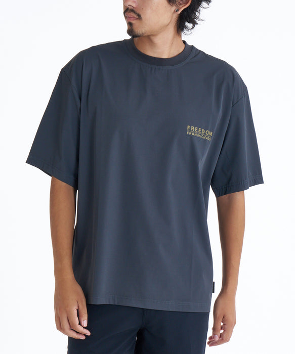 【OUTLET】QUIKSILVER メンズ WATER CONNECTION SS 半袖ラッシュガード サーフT UV CUT UPF 50+ ルーズフィット