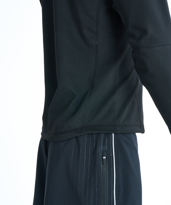 QUIKSILVER メンズ HIGHLINE RASHGUARD L 長袖ラッシュガード 【2026年春夏モデル】 BLK / XL