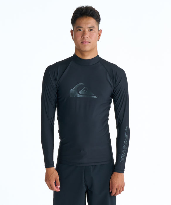 QUIKSILVER メンズ ALL TIME LR 長袖ラッシュガード 【2026年春夏モデル】 BLK2 / XL