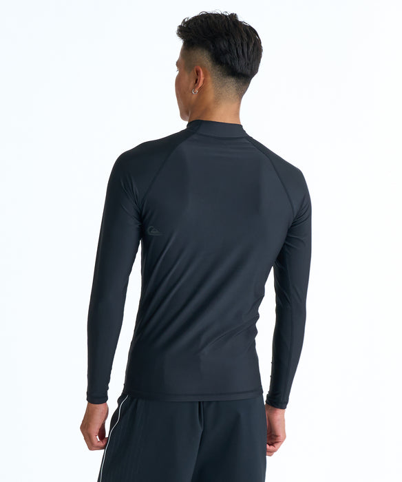 QUIKSILVER メンズ ALL TIME LR 長袖ラッシュガード 【2026年春夏モデル】 BLK2 / XL