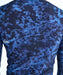 QUIKSILVER メンズ ALL TIME LR 長袖ラッシュガード 【2026年春夏モデル】 BLU / XL