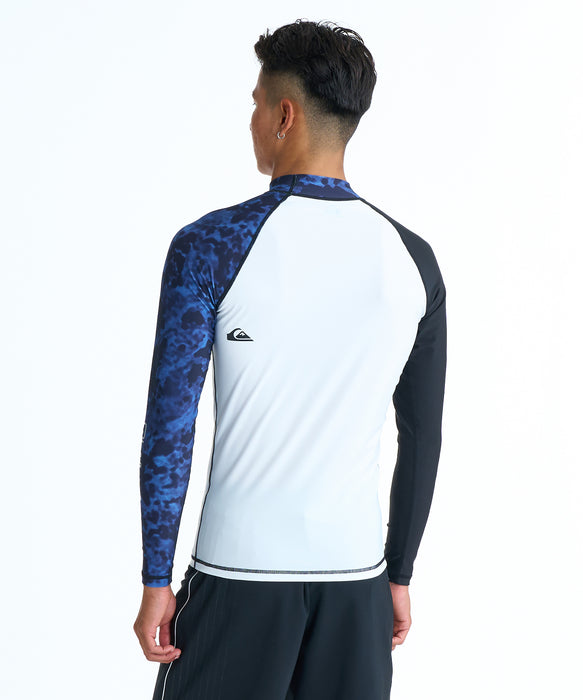 QUIKSILVER メンズ ALL TIME LR 長袖ラッシュガード 【2026年春夏モデル】 CRY / XL