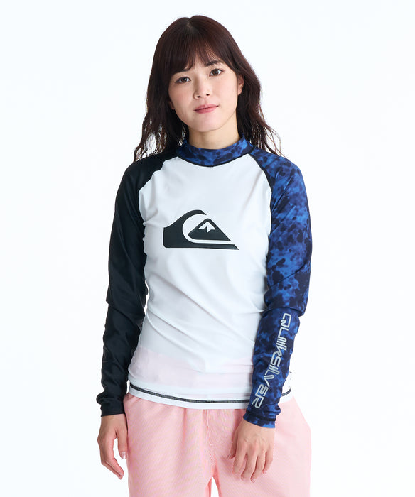 QUIKSILVER メンズ ALL TIME LR 長袖ラッシュガード 【2026年春夏モデル】 CRY / XL