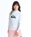 QUIKSILVER メンズ ALL TIME LR 長袖ラッシュガード 【2026年春夏モデル】 WHT / XL