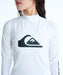QUIKSILVER メンズ ALL TIME LR 長袖ラッシュガード 【2026年春夏モデル】 WHT / XL
