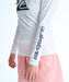 QUIKSILVER メンズ ALL TIME LR 長袖ラッシュガード 【2026年春夏モデル】 WHT / XL
