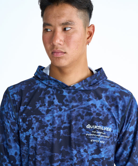 QUIKSILVER メンズ HAND DRAWN HOODIE 長袖ラッシュガード 速乾 【2026