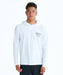QUIKSILVER メンズ HAND DRAWN HOODIE 長袖ラッシュガード 【2026年春夏モデル】 WHT / XL