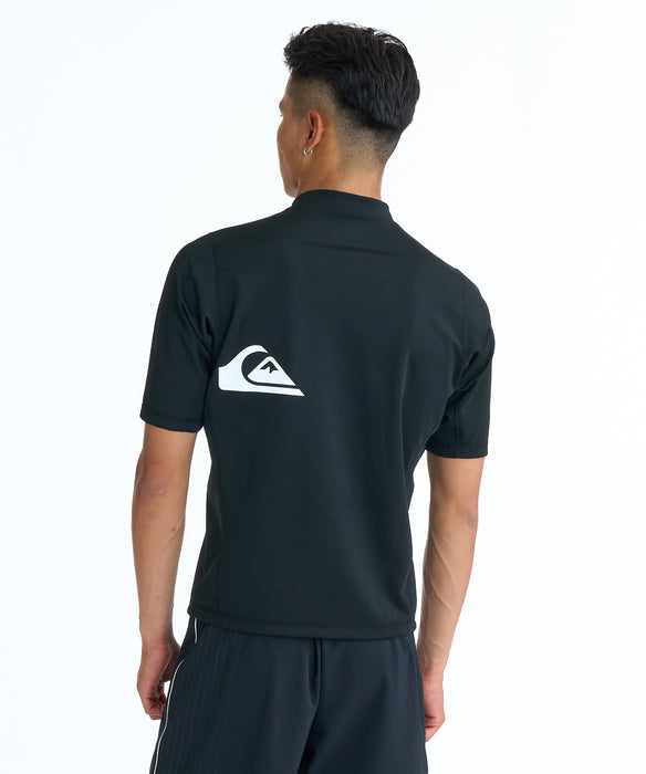 QUIKSILVER メンズ HIGHLINE RASHGUARD S ラッシュガード 【2026年春夏モデル】 BLK / XL