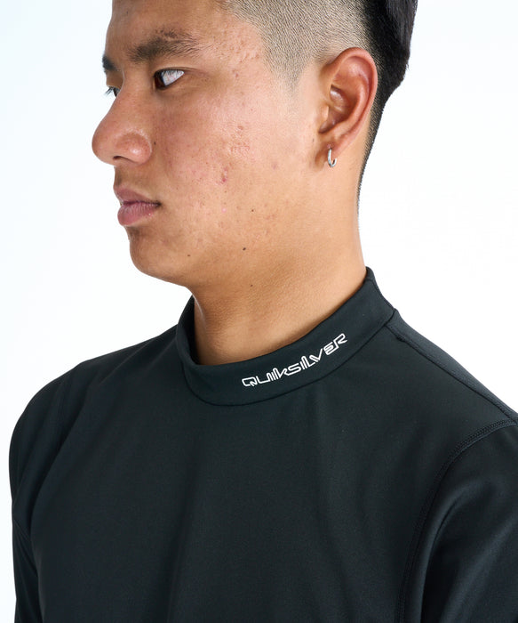 QUIKSILVER メンズ HIGHLINE RASHGUARD S ラッシュガード 【2026年春夏モデル】 BLK / XL