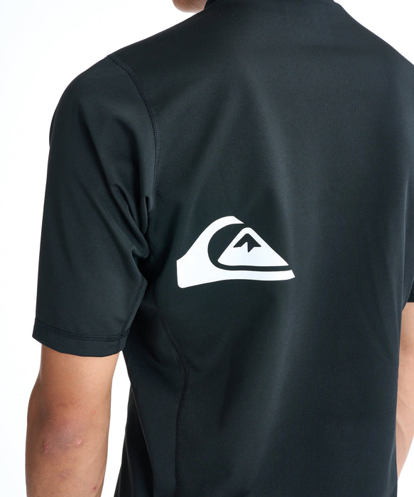 QUIKSILVER メンズ HIGHLINE RASHGUARD S ラッシュガード 【2026年春夏モデル】 BLK / XL
