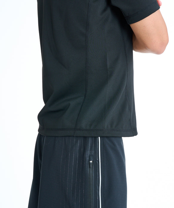 QUIKSILVER メンズ HIGHLINE RASHGUARD S ラッシュガード 【2026年春夏モデル】 BLK / XL