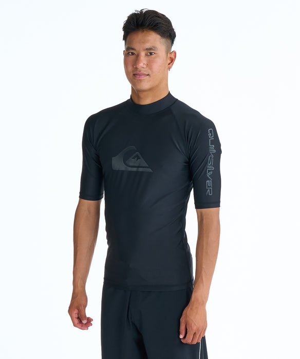QUIKSILVER メンズ ALL TIME SR ラッシュガード 【2026年春夏モデル】 BLK2 / XL