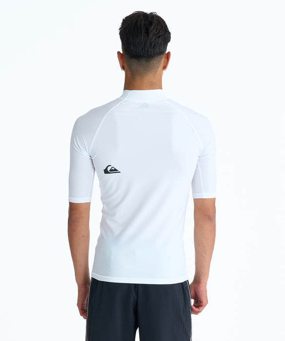 QUIKSILVER メンズ OMNI SR ラッシュガード 【2026年春夏モデル】 WHT / XL