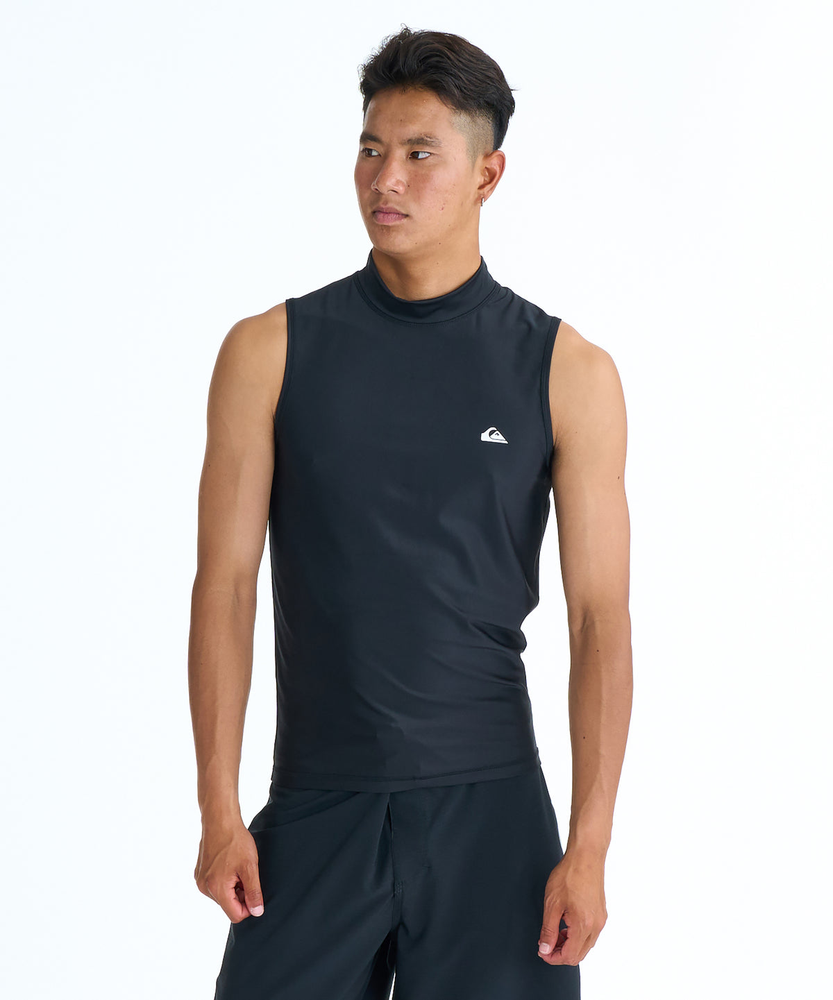 QUIKSILVER メンズ ALL TIME SL ハイネックノースリーブラッシュガード