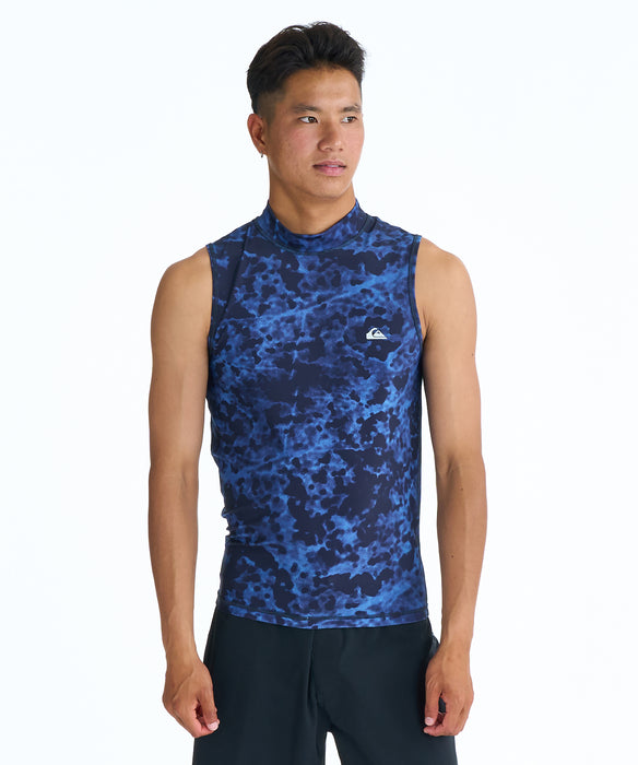 QUIKSILVER メンズ ALL TIME SL ラッシュガード 【2026年春夏モデル】 BLU / XL