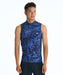 QUIKSILVER メンズ ALL TIME SL ラッシュガード 【2026年春夏モデル】 BLU / XL