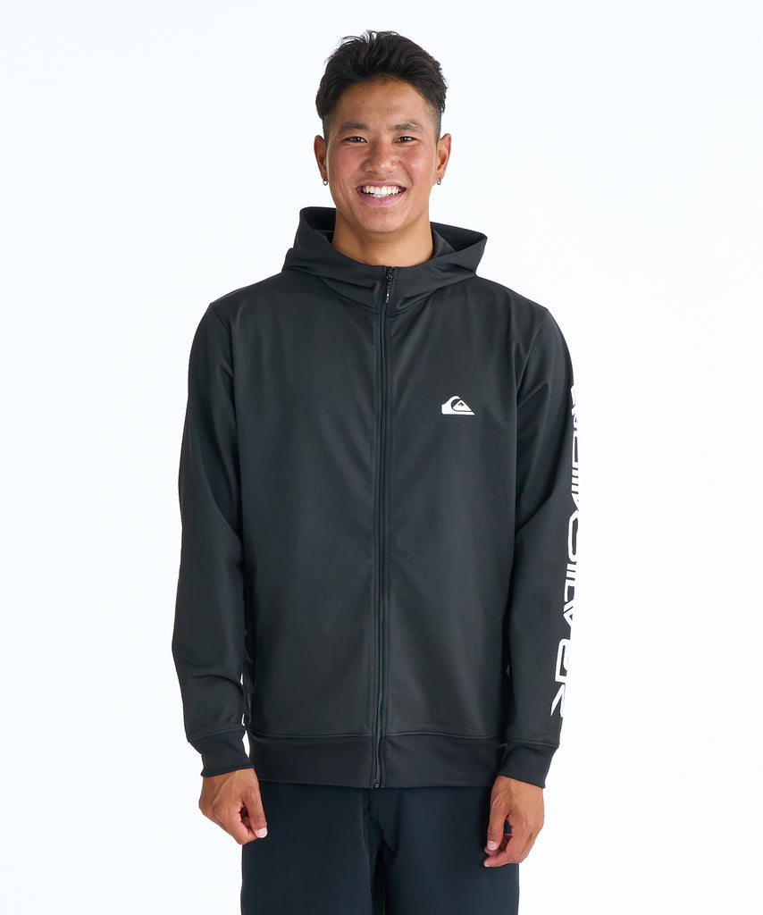 QUIKSILVER メンズ OMNI MW ZIP HOODIE 長袖ラッシュガード ハイネック
