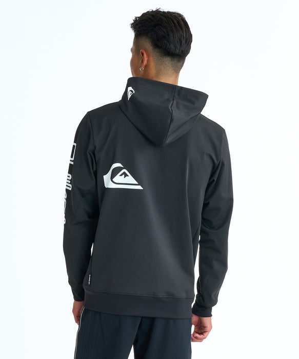QUIKSILVER メンズ OMNI MW ZIP HOODIE ジップラッシュガード 【2026年春夏モデル】 BLK / XL