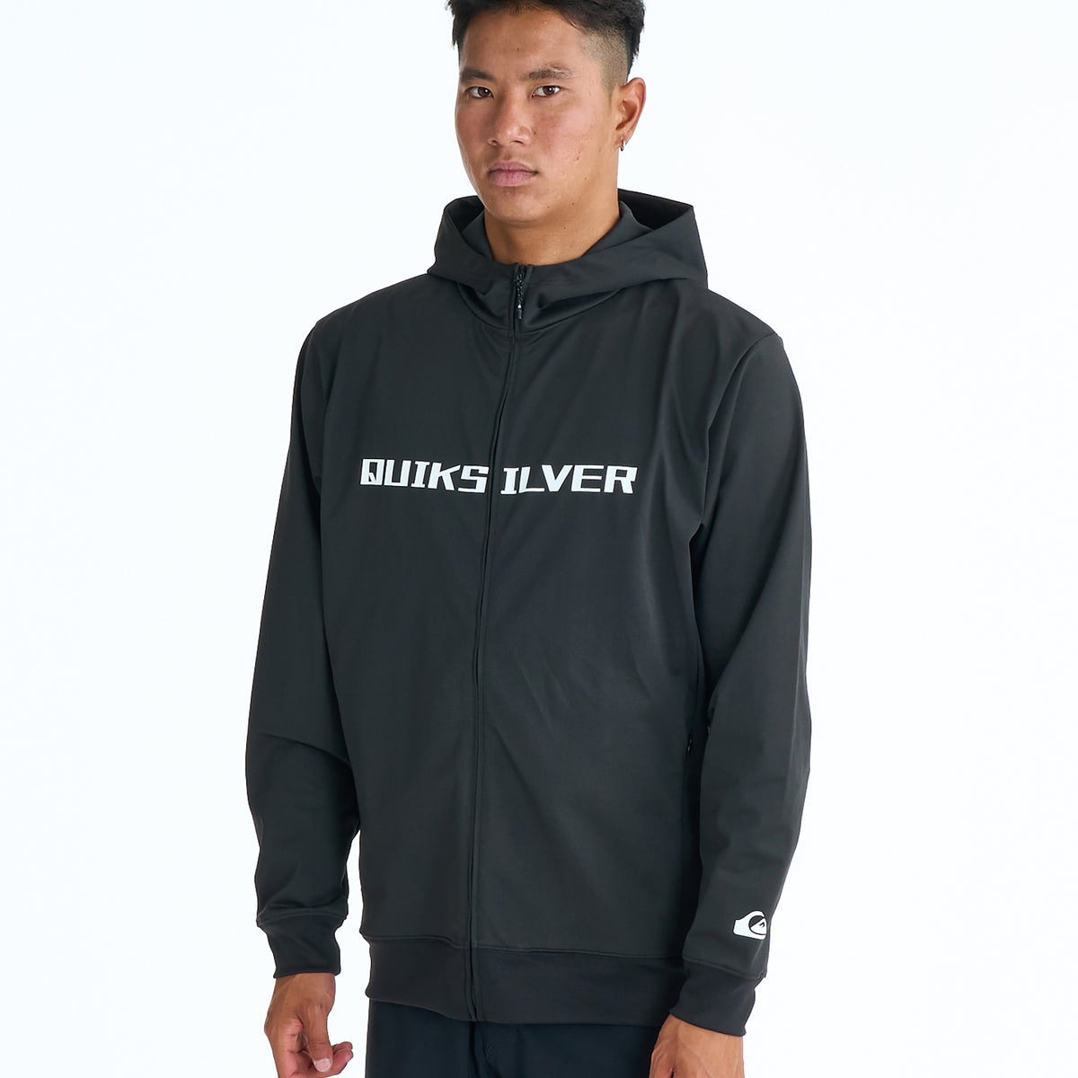 QUIKSILVER メンズ/ユニセックス DOUBLE SIDED QSMW ZI 長袖ラッシュ