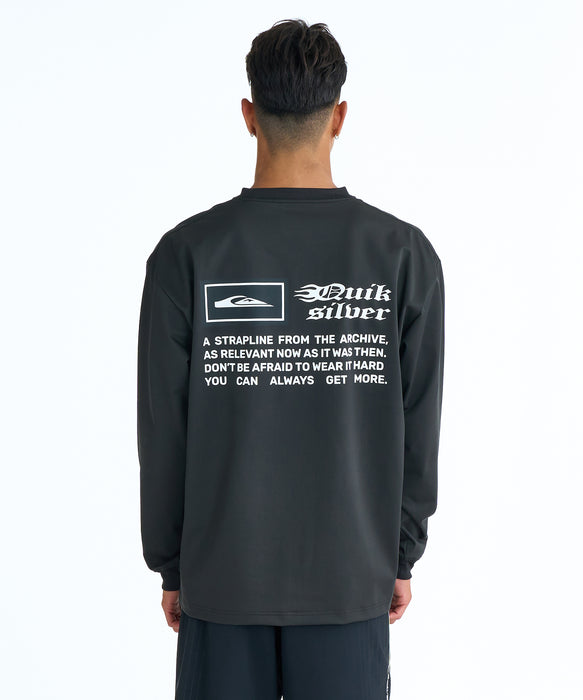 QUIKSILVER メンズ MERCURY BOX LS 長袖サーフTシャツ 【2026年春夏モデル】 BLK / XL