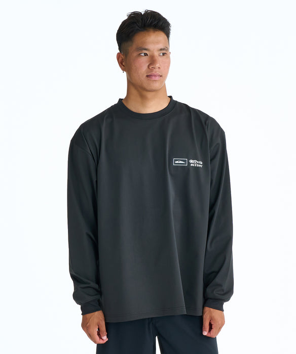 QUIKSILVER メンズ MERCURY BOX LS 長袖サーフTシャツ 【2026年春夏モデル】 BLK / XL