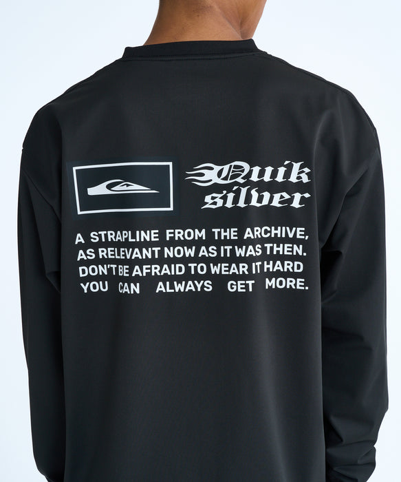 QUIKSILVER メンズ MERCURY BOX LS 長袖サーフTシャツ 【2026年春夏モデル】 BLK / XL