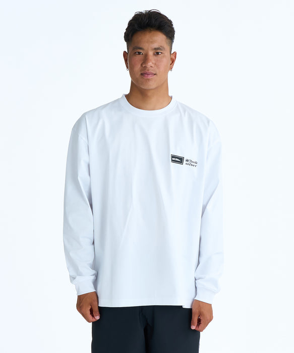 QUIKSILVER メンズ MERCURY BOX LS 長袖サーフTシャツ 【2026年春夏モデル】 WHT / XL