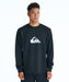QUIKSILVER メンズ COMP LOGO LS 長袖サーフTシャツ 【2026年春夏モデル】 BLK / XL