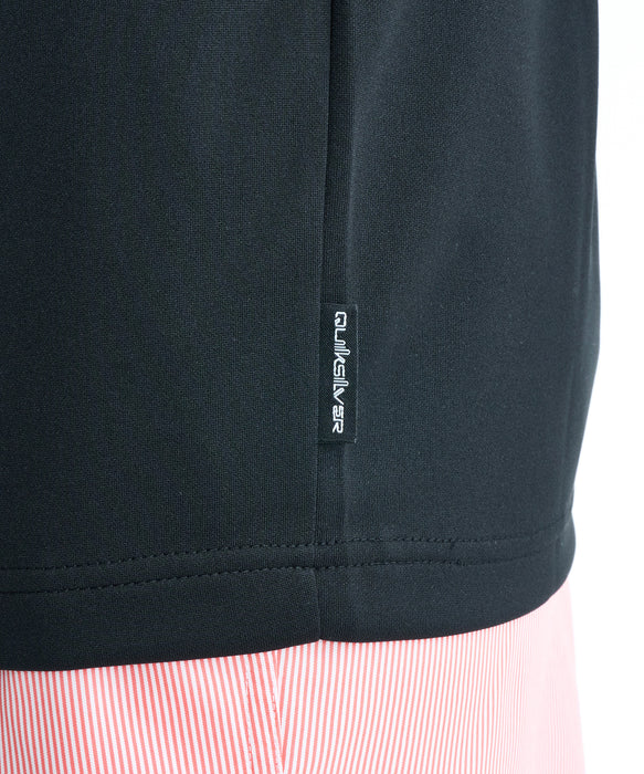 QUIKSILVER メンズ COMP LOGO LS 長袖サーフTシャツ 【2026年春夏モデル】 BLK / XL