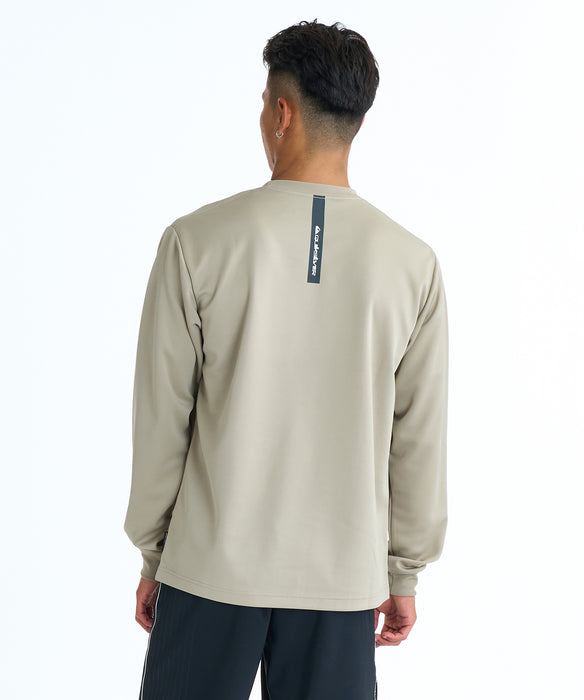 QUIKSILVER メンズ COMP LOGO LS 長袖サーフTシャツ 【2026年春夏モデル】 KHA / XL