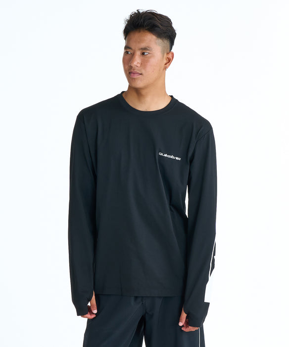 QUIKSILVER メンズ HOLMES LS 長袖サーフTシャツ 【2026年春夏モデル】 BLK1 / XL