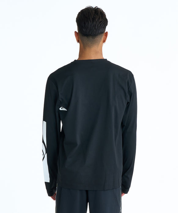QUIKSILVER メンズ HOLMES LS 長袖サーフTシャツ 【2026年春夏モデル】 BLK1 / XL