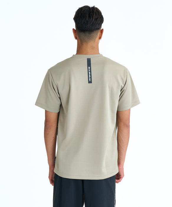 QUIKSILVER メンズ COMP LOGO SS サーフTシャツ 【2026年春夏モデル】 KHA / XL